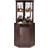 VEVOR Corner Industrial Brown Liquor Cabinet 37.6x183.9cm