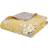 Catherine Lansfield Canterbury Easy Care Bedspread Yellow (230x220cm)