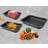 Shop4allsorts 3 Trays Roasting Pan