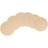 Fondaco Moana Coaster 6 Pack Sand Glasbrik 6stk