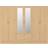 SECONIQUE Nevada Sonoma Oak Wardrobe 230x182.5cm