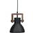 PR Home Ashby Single Black Pendellampa ∅ 19cm