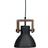 PR Home Ashby Single Black Pendellampa 19cm