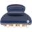 Dark Hair Claw Small Navy Blue