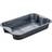 Plastbakke C2294-1B CPET sølv/sort 1770ml Serveringsbakke