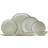 Hermia Adine Tallriksset Porslin/Brun Servis 24st