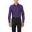 Van Heusen Men's Regular Fit Poplin Dress Shirt - Purple Velvet