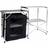 Charles Bentley Odyssey Folding Small Camping Kitchen Stand Storage Unit Cooking