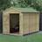 Forest Garden Beckwood 25yr Guarantee Shiplap Windowless Double Door Timber (Building Area )
