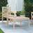 vidaXL Havebord 82,5x82,5x45 massivt fyrretræ
