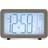 Acctim Harris LCD Digital Alarm Clock Blue