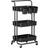 Homcom 3 Tier Utility Cart Trolley Table 42x38cm