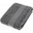 Homescapes Grey Charcoal, 500 Bath Towel Black