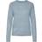 Vero Moda Doffy O-Neck Long Sleeved Knitted Sweater - China Blue