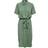 Only Short Sleeve Midi Dress - Grey/Sea Spray