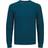 Jack & Jones Atlas Round Neck Knitted Sweater - Blue/Sailor Blue