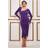 Green Goddess Asymmetrical Neck Ruched Midi Dress