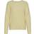 Vero Moda Doffy O-Neck Long Sleeved Knitted Sweater - Yellow/Lemon Meringue