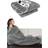 Groundlevel Fleece heated electric blanket Silver Silver