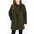 Yumi Green Faux Fur Coat