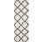 Safavieh Belize Shag Collection White, Black 70.1x152.4cm