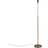 QAZQA Vintage justerbar brons Golvlampa