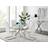 Novara White Dining Set 100cm 5pcs