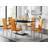 Furniturebox Giovani Gloss Dining Set