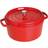 Staub La Cocotte Round Cast Iron Cherry med låg 28cm