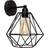 MiniSun Cambourne Industrial Cage Wall light