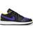 NIKE Air Jordan 1 Low Lakers GS - Black/Dark Concord/Taxi