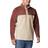 Columbia Men's Steens Mountain Half Snap Fleece Pullover - Light Raisin/Ancient Fossil