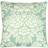 Paoletti Melrose Floral Chair Cushions Green