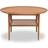 Haslev Athene Oiled Oak Coffee Table 90cm