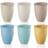 Guzzini Set Of 6 Tall Tierra Tumblerglas