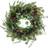 BigBuy Christmas Julkrans Grön Naturell Ljusstake