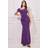 Goddiva Scuba Crepe Off The Shoulder Maxi
