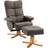Homcom Relax Fällbart Ryggstöd 80 x 86 x 99 cm Fåtölj