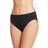 Warner's No Pinching No Problems High Cut Brief Panty - Black