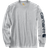 Carhartt långärmad T-shirt, Gråmelerad