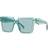 Prada 0PR 24ZS Solglasögon, Unisex-Vuxen, Multifärg