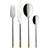 Villeroy & Boch 12-6351-9030 Ella Delförgyllt Bestickset 24st