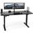 Vivo Electric Black Writing Desk 59.9x149.9cm