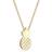 Elli Pineapple Necklace - Gold