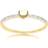 Gemondo Dainty Love Heart Diamond Band Ring - Gold/Diamonds