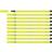 Stabilo Marker Pen Fluorescent Yellow 10-pack