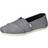 Toms Women's Grey Sparkle Knit Alpargata Shoes