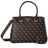 Guess Alexie Girlfriend Satchel - Brown multi