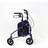 NRS Healthcare 3 Wheel Aluminium Rollator Purple