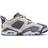 Nike Air Jordan 6 Retro Low x PSG M - Light Bone/Iron Grey/White/Magma Orange